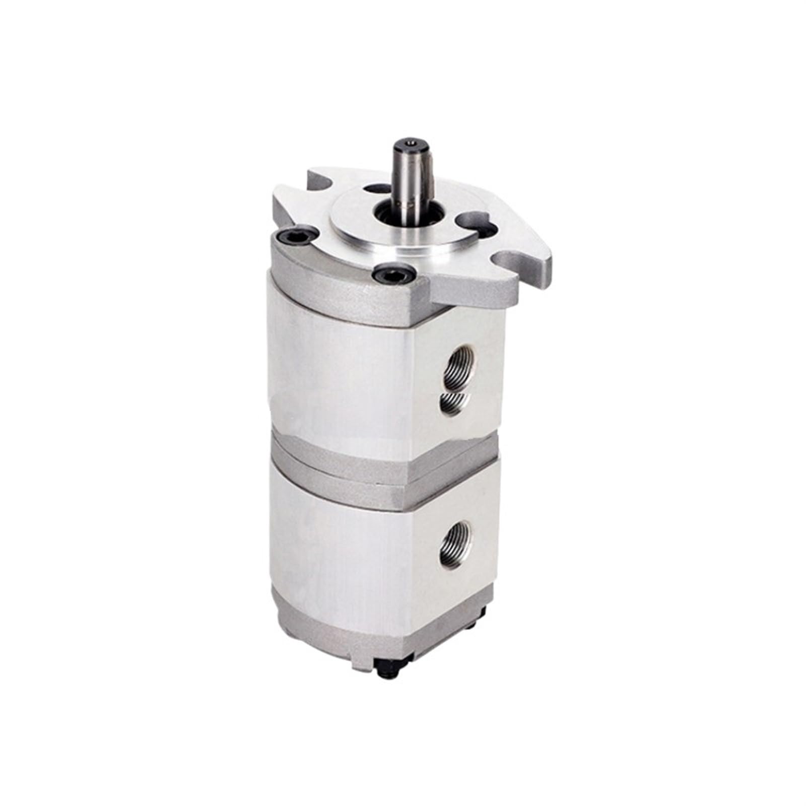 KXIWLUFV Hydraulic Gear Pump Duplex HGP Cast Aluminum High Pressure Oil HGP-11A-F1-1/2-2R(HGP-11A-F5-5R)