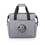 PICNIC TIME NHL New York Islanders The Child Floral On The Go Lunch Bag - Soft Cooler Lunch Box - Insulated Lunch Bag