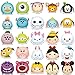 50Pcs Disney Tsum Tsum Stickers Aesthetic Waterproof Stickers Luggage Skateboard Water Bottle Stickers Decal Bicycle Bumper Snowboard Decorate Gift.