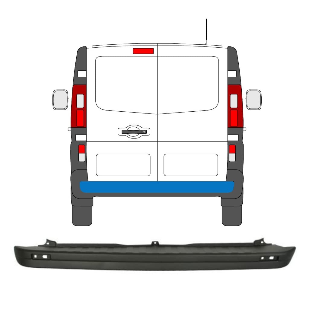 Parachoques trasero para Renault Trafic 2014-