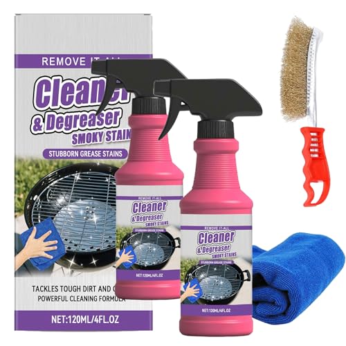 Diameleo Fast-Acting Heavy-Duty Grill Degreaser Spray, Heavy Duty BBQ Grill