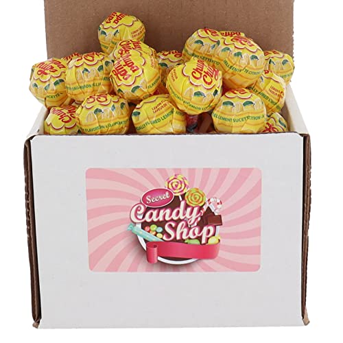 Chupa Chups Lollipops 40 Lollies In A Box (Lemon) #TOP21
