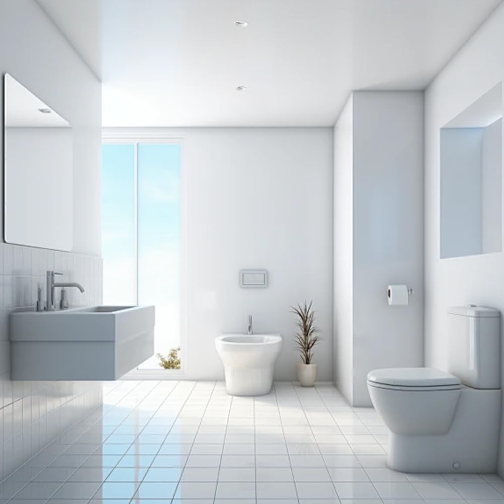 Foco LED empotrable de Techo, IP65, Resistente al Agua, Montaje Empotrado, Foco direccional para Pasillo, Porche, baño, lámpara de Techo (3500 K, 7 W)