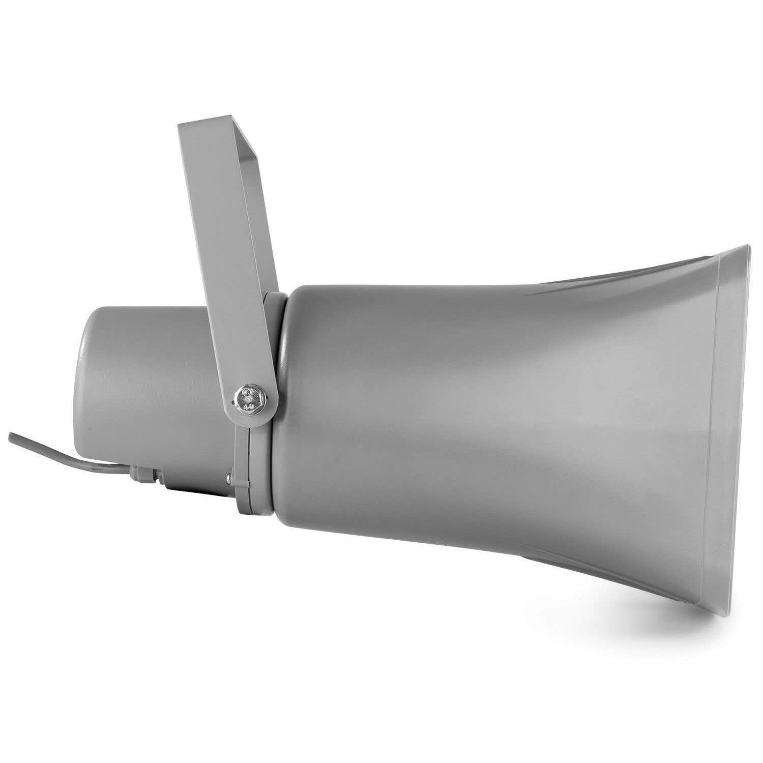 Power Dynamics HS40 - Altavoz de bocina, instalación línea 100 V, suministrado con Soporte de Montaje, Ideal para megafonía en estadios Deportivos o almacenes, 3 potencias de Salida 10W / 20W / 40W