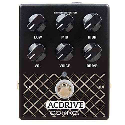 GOKKO AMPLI PEDAL ACBOX GK-35 - Vox - Inspired British Class A Amp Simulating Effects Pedal with...