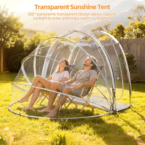 Carpa Transparente Bubble para 4 Personas, Domo Portátil miniatura 2