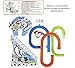 Dalmatian Slide Toy Set: Sliding Stair Climbing Dalmatian Dogs Playset with Music On/Off Switch for Quiet Play Option | Track Race Game for Kids Toddlers Boys and Girls