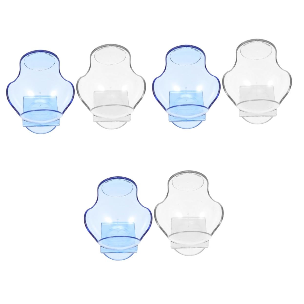 BESPORTBLE 4 Stück Transparenter Tennisclip Stuck Slice Tennisballhalter-Clip Tennis Band Tennis Training Tennisballsammler Clip-On-Tennishalter Haupt Tennissitz Werkzeug Ausrüstung Bund Abs