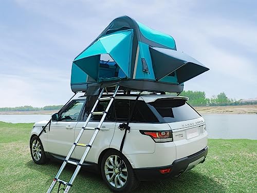 Carpa hinchable portátil impermeable para techo de auto miniatura 5