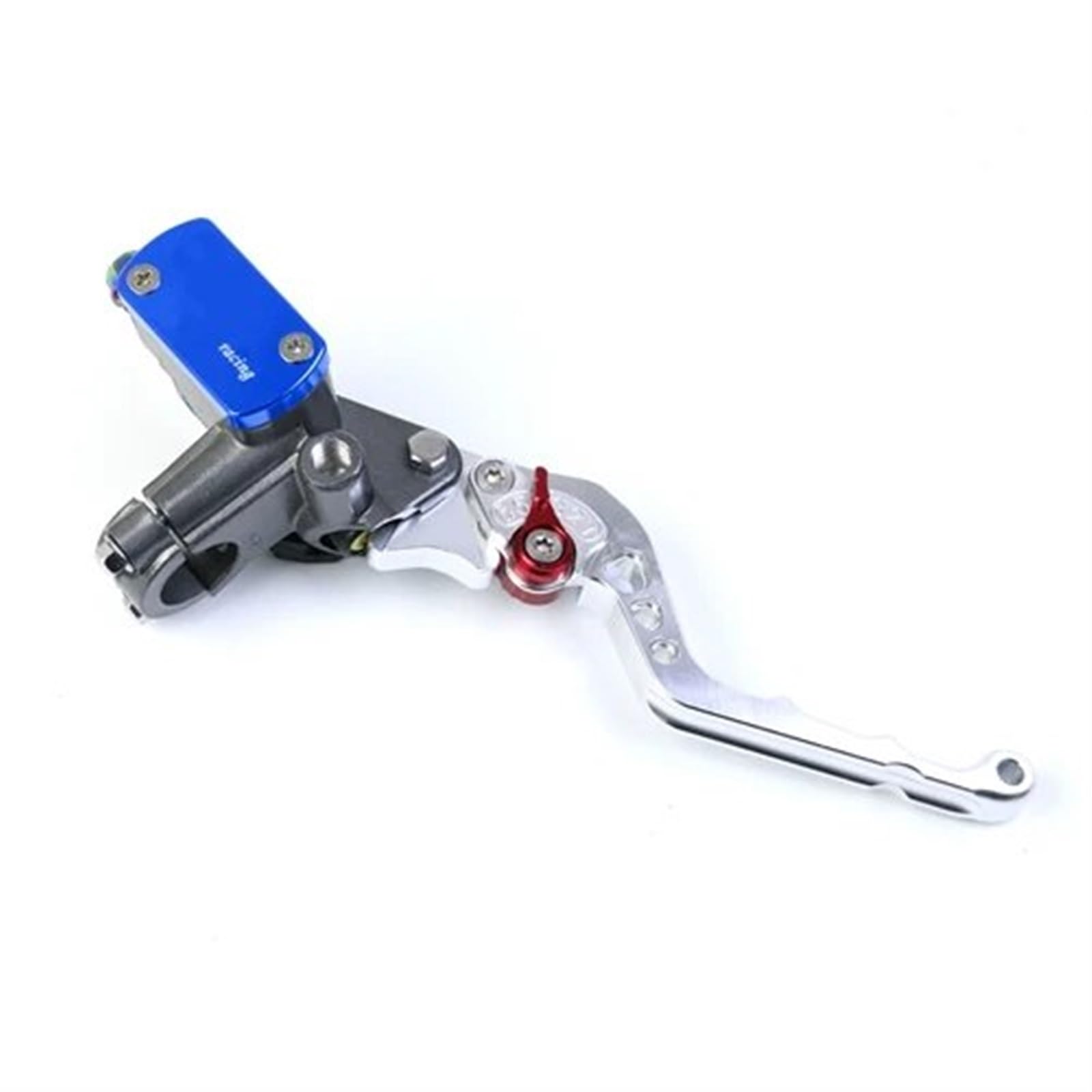 Hguvsjd One Color Universal 22Mm Dirt Bike Motocross Motorcycle Brake Master Cylinder Lever Hydraulic Clutch Motorcycle Brake Lever(Blue Right Brake)