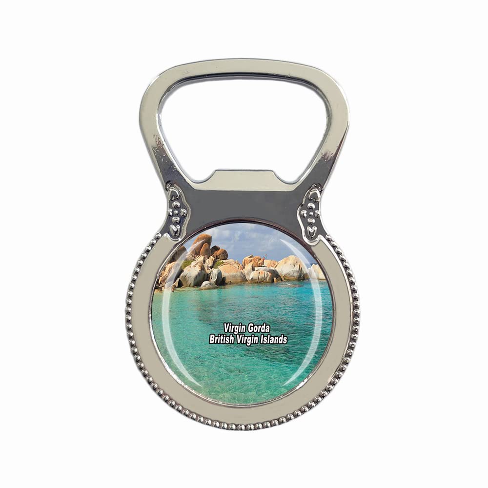 Magnete Da Frigo Bandiera Isole Vergini Britanniche – Tortola, Caraibi, Souvenir In Vinile - 2