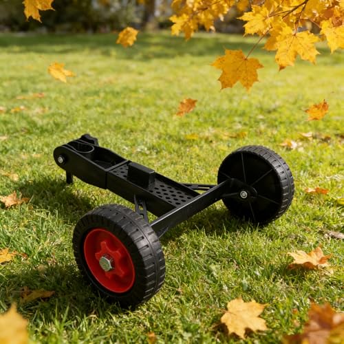 Roue de support pour coupe-bordures accessoire de rechange noir