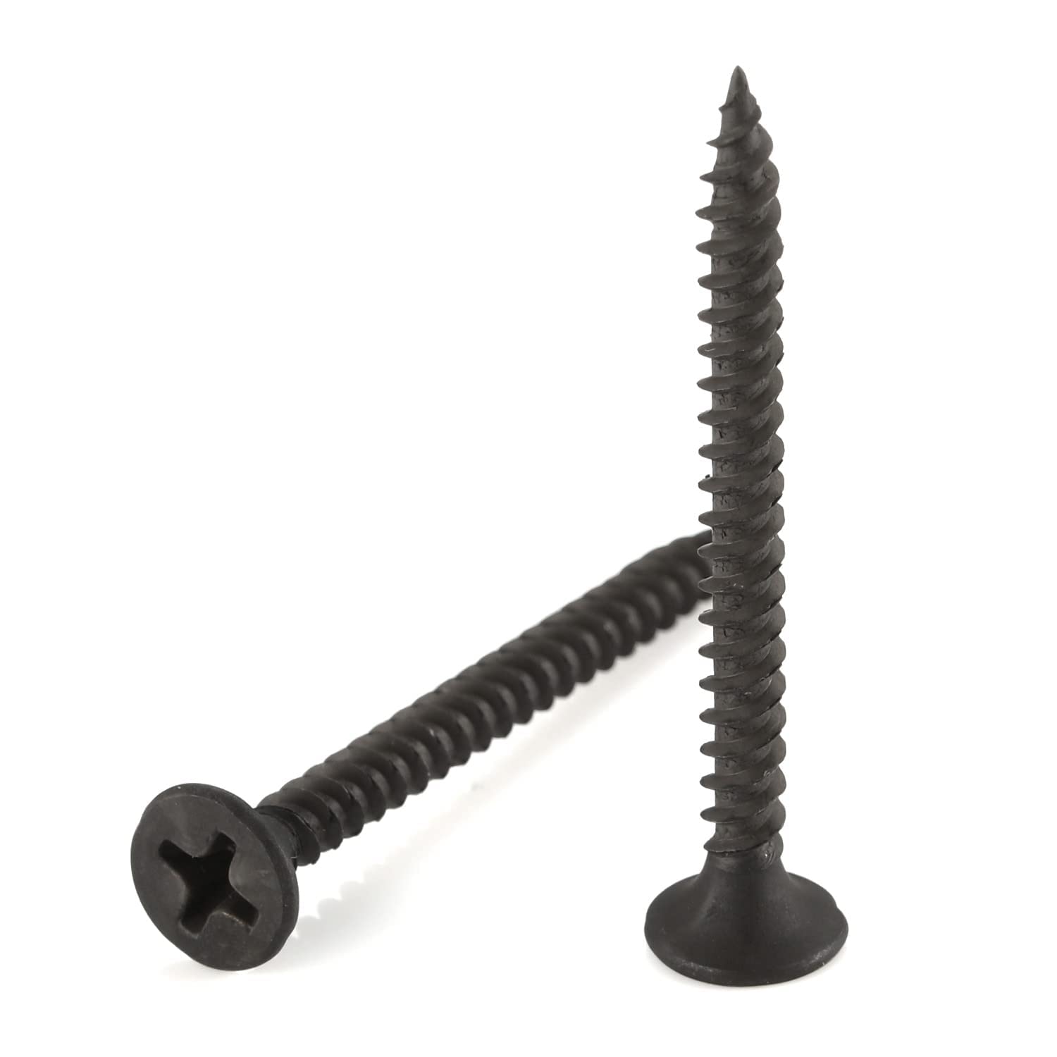 600 Drywall Screws - #6 x 1-1/2" Black -5