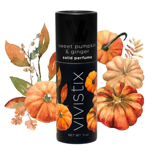 Solid Perfume Stick | Sweet Pumpkin and Ginger scent | Portable, pumpkin, ginger, autumn, fall,...