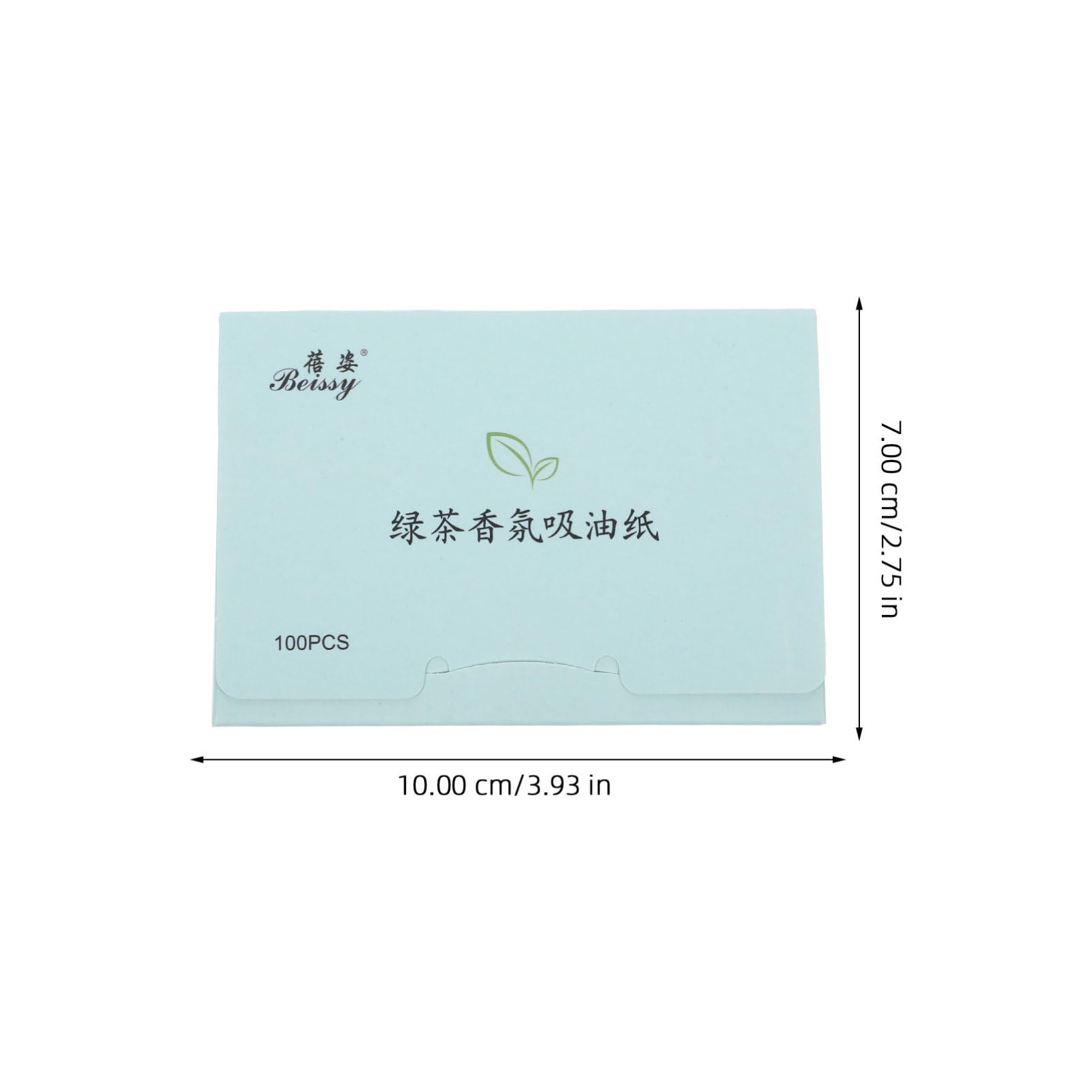TOVINANNA Leaves Oil Blotting Sheets for Face 100 Sheets Per Box 10 Boxes Set Oily Skin Care