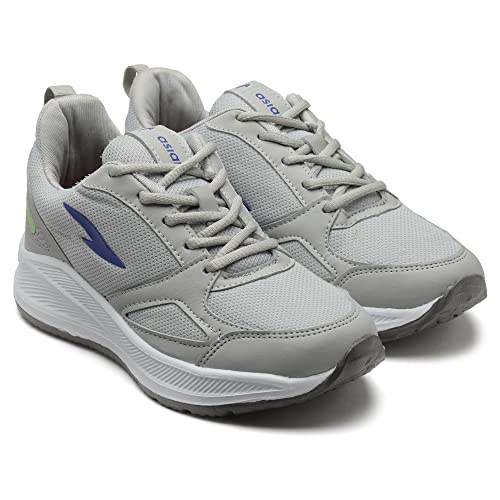 ASIAN Men’s Cosco-13 Sports Running,Walking & Gym, School Shoes Lightweight Eva Sole Extra Jump Casual Sneaker Lace-Up Shoes for Men’s & Boy’s