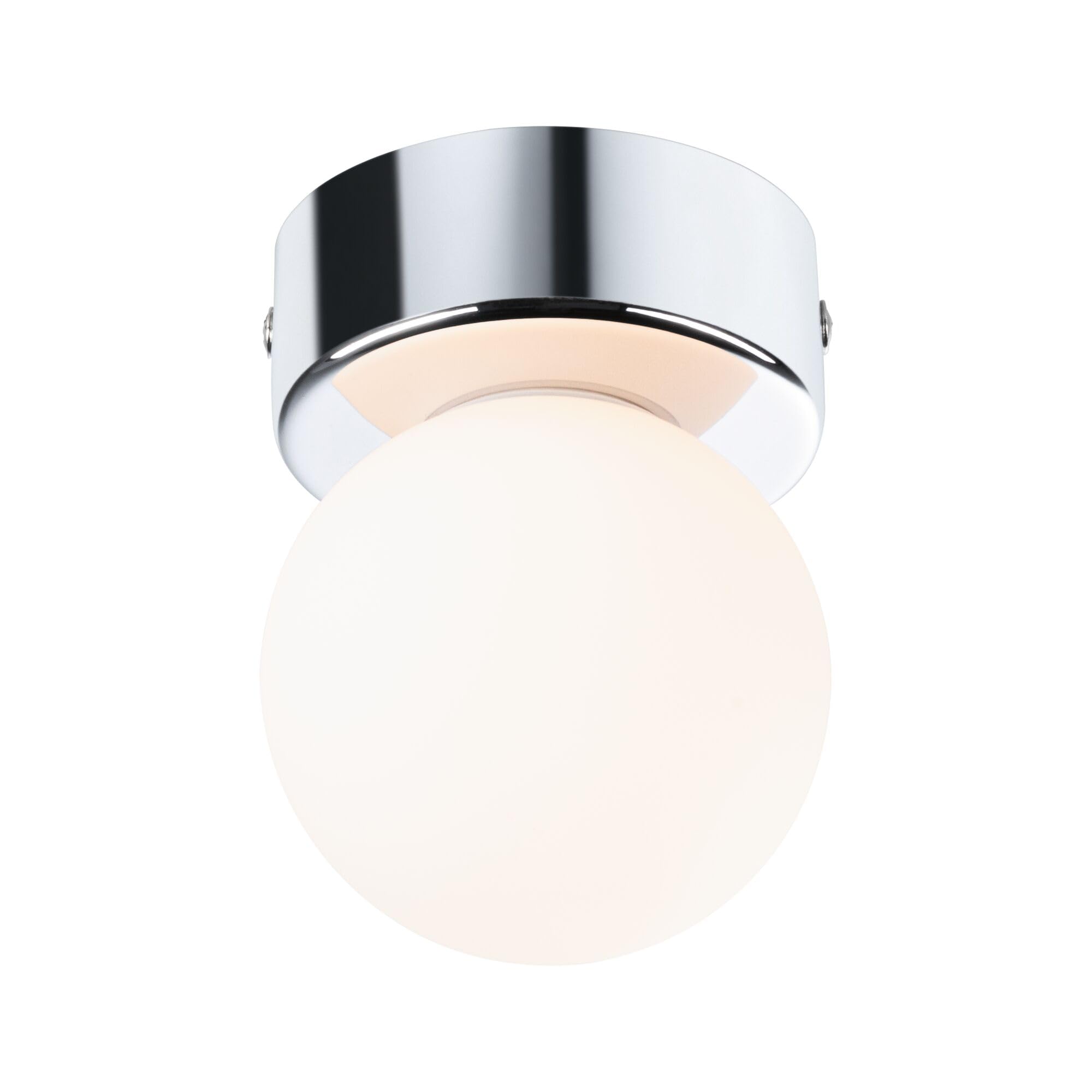 Paulmann 71061 Ceiling luminaire Selection Bathroom Gove IP44 G9 230V max. 20W dimmable Chrome, Satin Bathroom luminaire