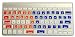 Learn to Type Keyboard Stickers Keyboard Genius Touch Typing for Kids and Adults Typing Instructor Improves Typing Speed and Accuracy Easily Applied to All Keyboards