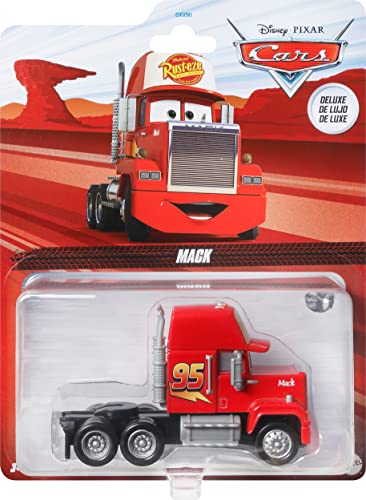 Disney Cars Toys And Pixar's Cars Mack Vehicle, 1:55 Scale Die-Cast Character Car, Collectible Toy Gifts For Kids Ages 3 Years & Older,Multicolor,Hfn85 #TOP3