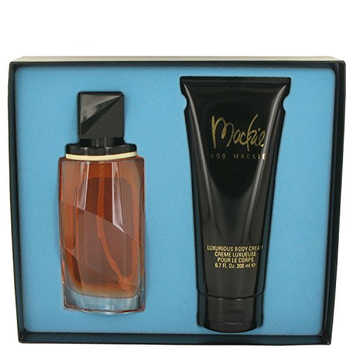 MACKIE by Bob Mackie Gift Set - 3.4 oz Eau De Toilette Spray + 6.8 oz Body Cream for Women