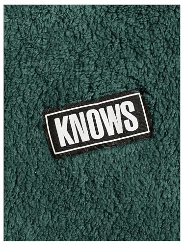 Floerns Men's Letter Patch Fuzzy Hoodie Fall Long Sleeve Hooded Sweatshirts3