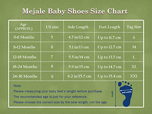 Mejale Baby Leather Soft Rubber Sole Shoes Infant Toddler Crawling Moccasins Boy Girl Walking Anti-Slip Slippers thumb #4