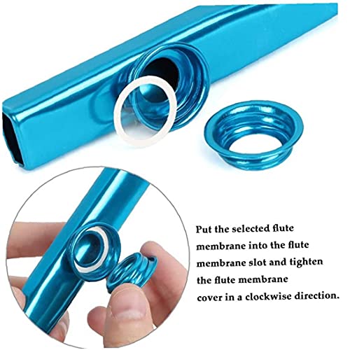 PJKKawesome Diaphragme Kazoo, Membrane De Flûte Membrane Membrane Membrane De Flûte À Membrane pour Les Kazoos - Les Beatles, Paul McCartney, John Lennon, RIngo Starr, George Harrison PJKKawesome Diaphragme Kazoo, Membrane De Flûte Membrane Membrane Membrane De Flûte À Membrane pour Les Kazoos – Image 4
