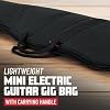 Gator Cases Foam Padded Guitar Gig Bag, Fits Mini Electric Guitars up to 38 in Length (GBE-MINI-ELEC)
