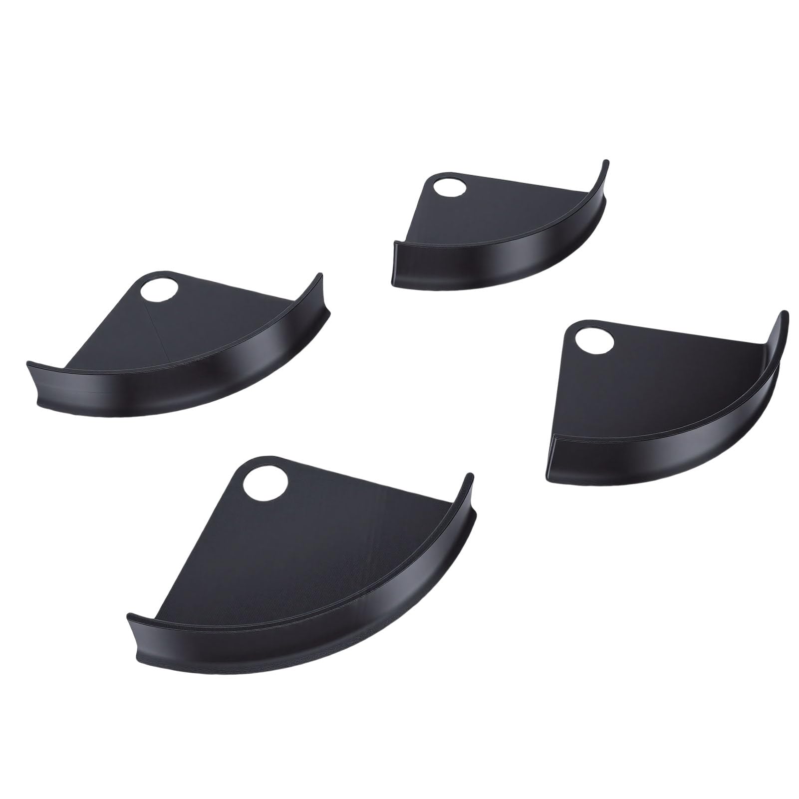 SIXRUN Guida per Tubi per Auto 4 Pezzi Guide per Tubi per Pneumatici PETG Prevengono Che il Tubo Si Impigli Sotto i Pneumatici Strumento Universale per il Lavaggio dei Veicoli per Auto Moto Camion SUV