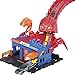 Hot Wheels - Hot Wheels City - Attaque du Scorpion Flexible - Coffret avec Circuit à 2 Pistes de Sortie, 1 Voiture - 60 cm - Cadeau dès 4 Ans, HDR32
