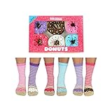 trendaffe Donut Oddsocks Socken in 37-42 im 6er Set - Donuts Oddsocks Strumpf