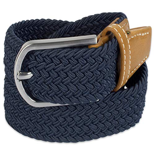 Men's 32mm Woven Expandable Braided Stretch Belts
