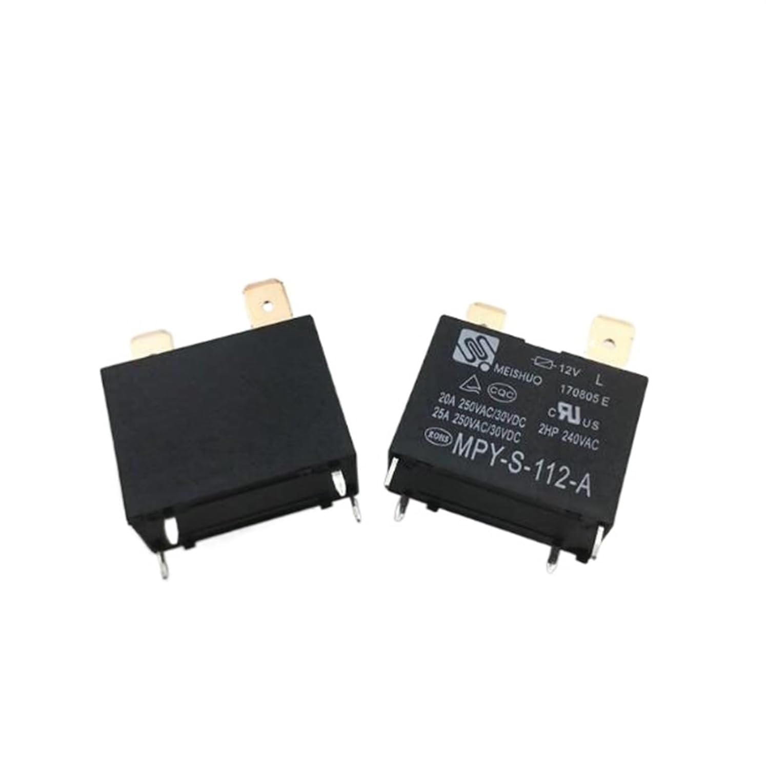 air Conditioning Water Heater 12V Relay MPY-S-112-A MPYS112A 12VDC 12V DC12V 25A 250VAC 4pin