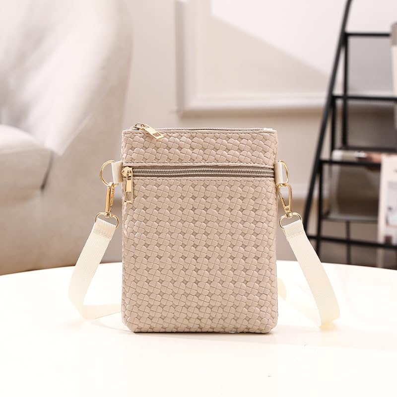 Small Crossbody Cell Phone Purse for Women Zipper Crossbody Bags Wallets Casual Shoulder Bags with Adjustable Strap