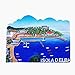 Produktbild 3D Lago Maggiore Isola D'Elba Herrenhaus Italien Kühlschrank Magnet, Home & Küche Dekoration Magnet Aufkleber, Lago Maggiore Isola D'Elba Herrenhaus Italien Kühlschrankmagnet Reise Souvenir Geschenk