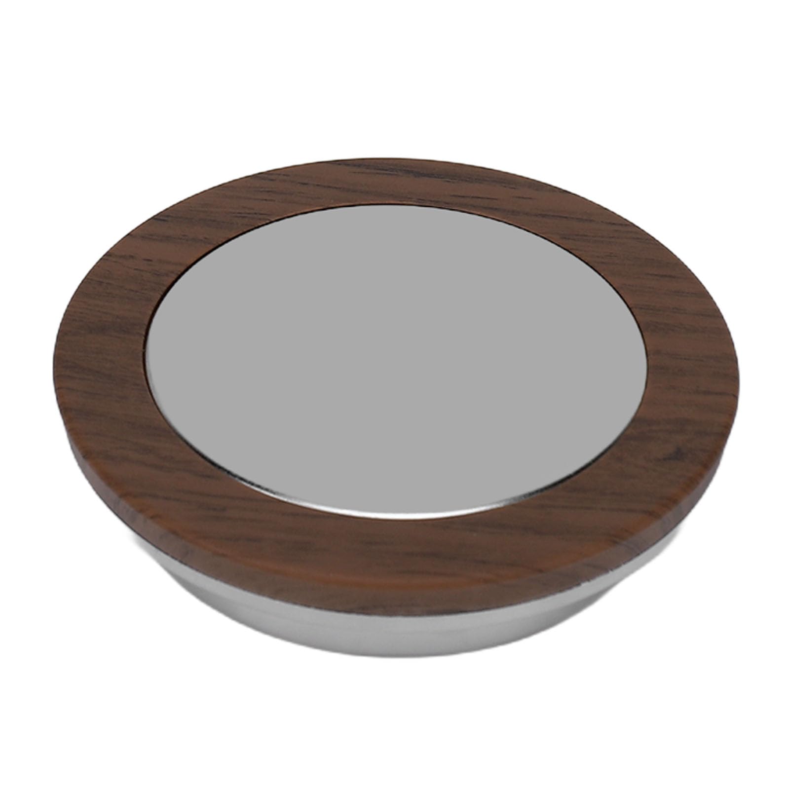 Fdit Tetera de Vetro con Filtro 600ml, Separazione Magnetica Dell'acqua, Infusione a Pressione Facile con Manico in Legno per Uso Domestico e Ristorante