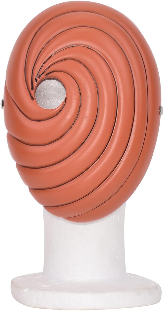 LACKINGONE Uchiha Obito Tobi Cosplay Mask Fancy Dress for Game Carnivals Themed Parties Masquerade Ball