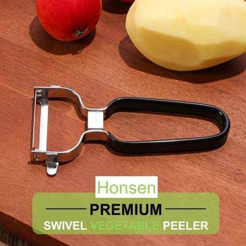 Image of CLOUDVALLEY Ultra Sharp Stainless Steel Vegetable Peeler for Potatoes, All Fruits & Veggies