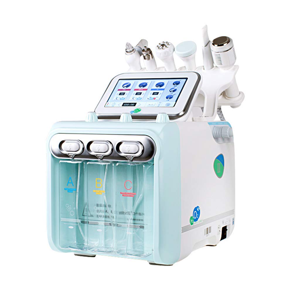 Idrogeno Ossigeno Macchina di Bellezza, 6-in-1 Professionale Diamante microdermoabrasione Macchina Peeling Acqua Hydro dermoabrasione HydraFacial Macchina