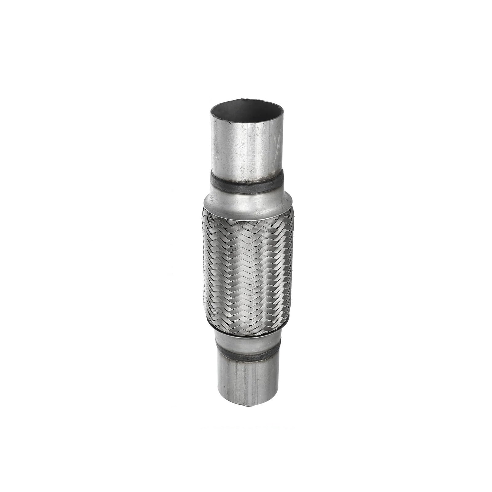 Tłumik wydechowy 51x55x252mm 51x57x150mm 58x63x250mm rura wydechowa samochodu teleskopowa elastyczna złącze rury tłumika ze stali nierdzewnej(Red)