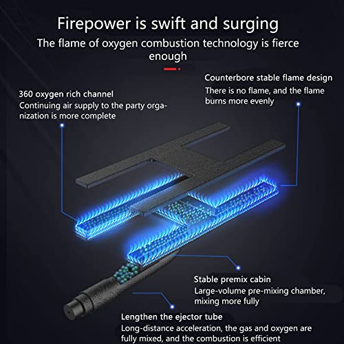 Fritadeira a gás, fritadeira de aço inoxidável de tanque de alta capacidade com cesta colher para ba