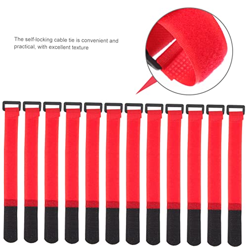 Holibanna 20 piezas Cinta para atar cables y organizar bajo el escritorio para gestión de cables miniatura 3