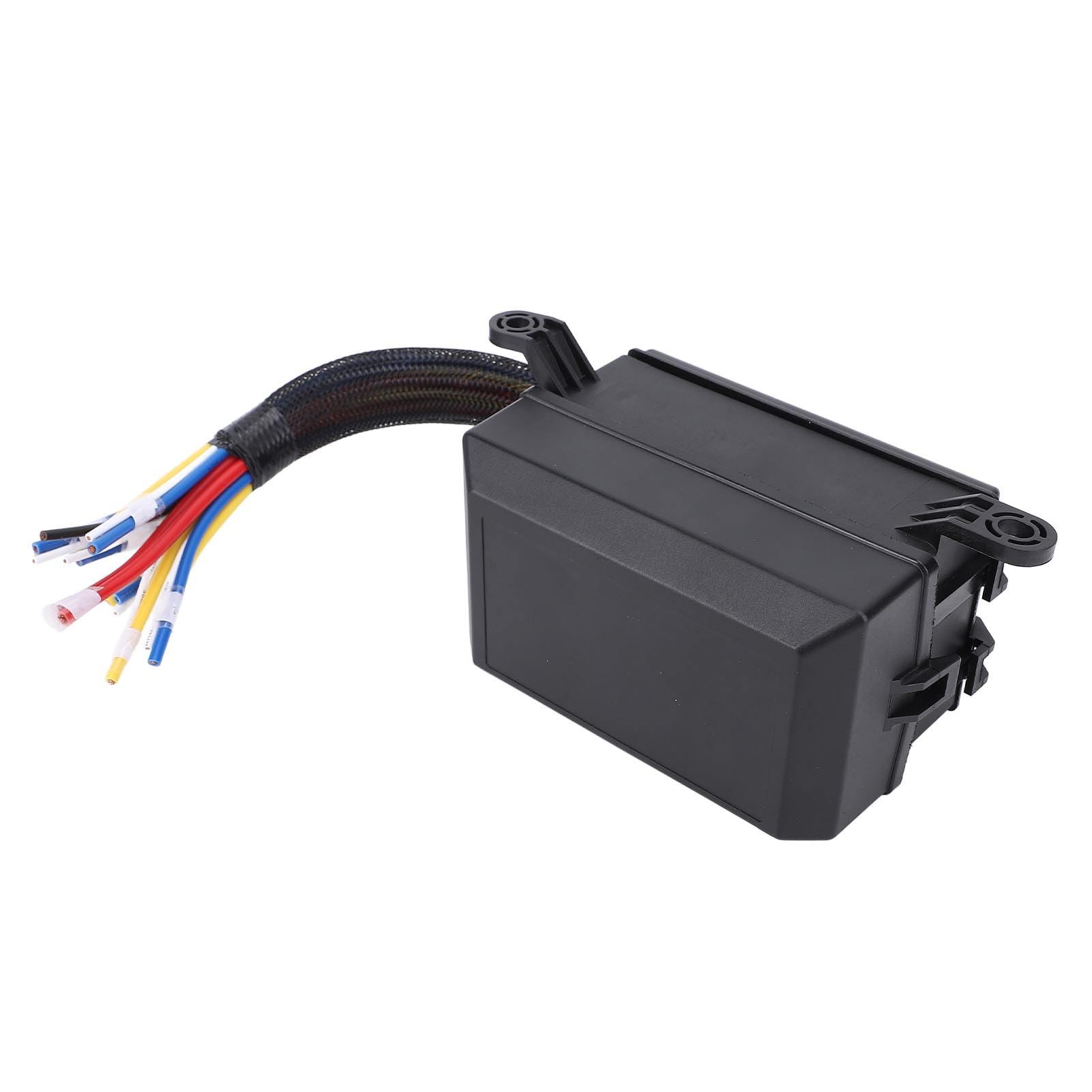 Scatola relè Fusibili 12V, Relè Scatola Fusibili Automobilistici Precablata con Blocco a 6 Slot, Alloggiamento Termoplastico in Plastica, 40A, per Auto Camion Barche Marine