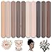 Tintnut Skin Tone Heat Transfer Vinyl - 10 Sheets Bundle 10x12 Inch Cream Barely Beige Iron on Vinyl Brown Tan HTV Vinyl Craft Cutter DIY T-Shirts Clothing Bags