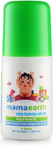 Miniatura 2 de Mamaearth Easy Baby Tummy Roll On para digestión y alivio de cólicos con Hing e hinojo | Alivio de gas natural para la piel delicada de los bebés |