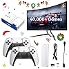Saker 2026 New Retro Game Console: 4K HDMI TV Console, 40,000+ Classic Games Preloaded, Dual 2.4G Wireless Controllers, Plug & Play TV Game Device for Family Party & Multiplayer (64.0, GB)