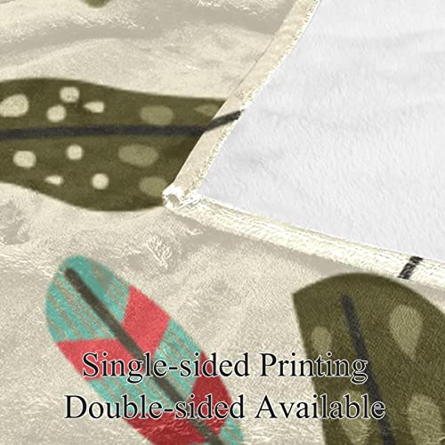 Couverture polaire de qualité supérieure style bohème chic