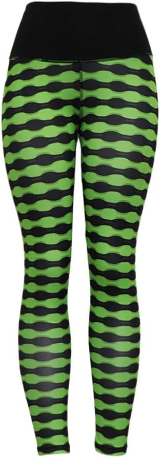 TIFIY Women's Fashion High Waist Yoga Fitness Leggings Trousers Running Gym StretchWool Printed Pants