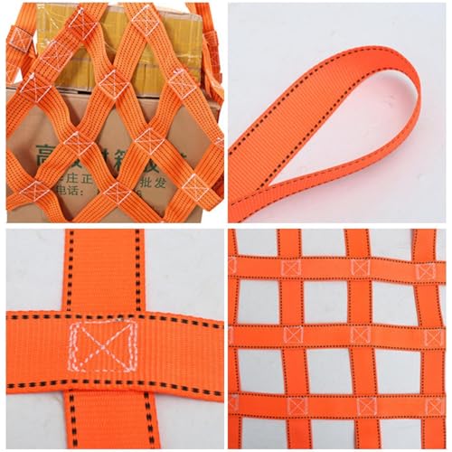 Filet de sécurité de levage en polyester robuste élingue de cargaison