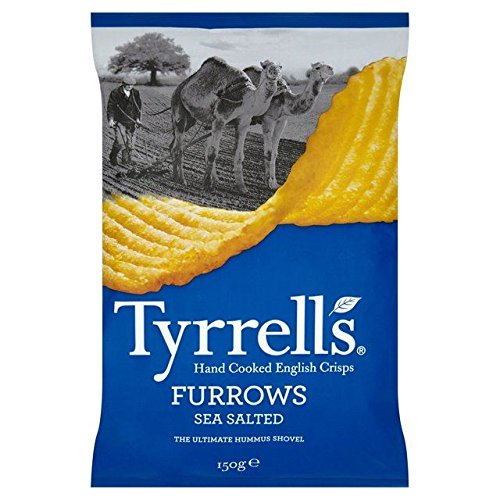 Tyrrells Sea Salted Furrows - 150g